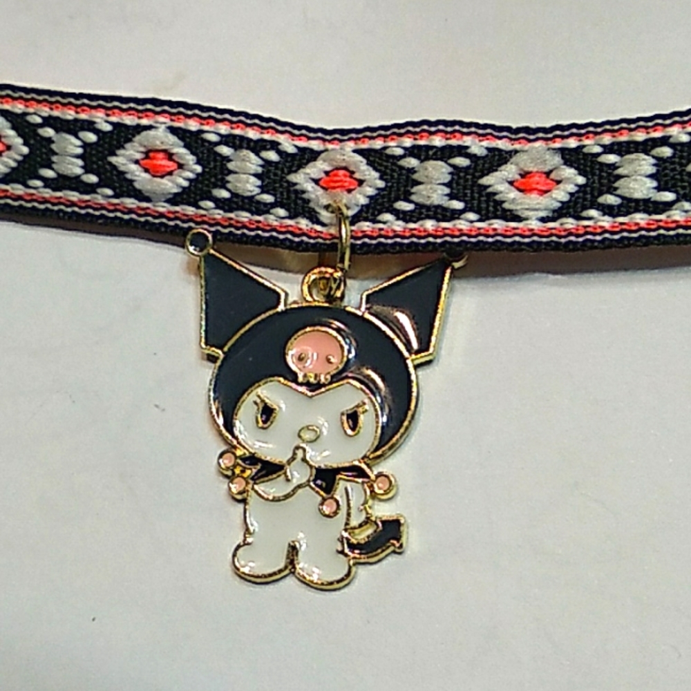 Kuromi choker necklace
